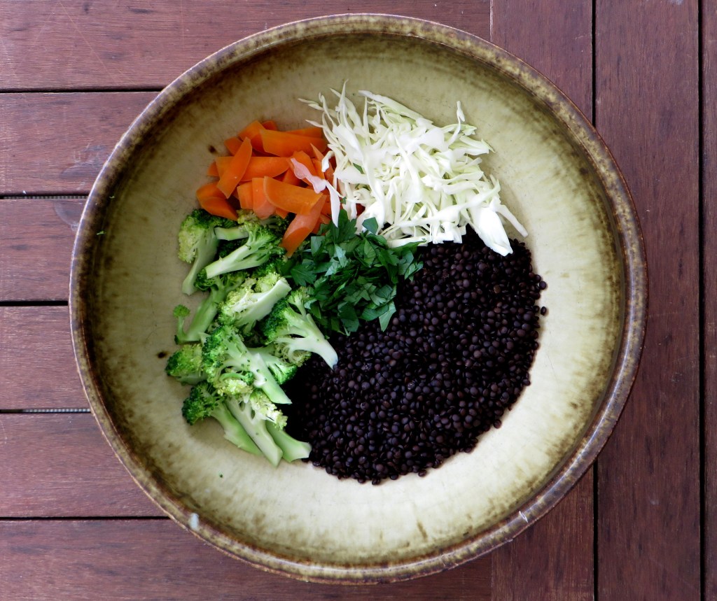 Beluga Lentils and Miso Maple&nbsp;Dressing