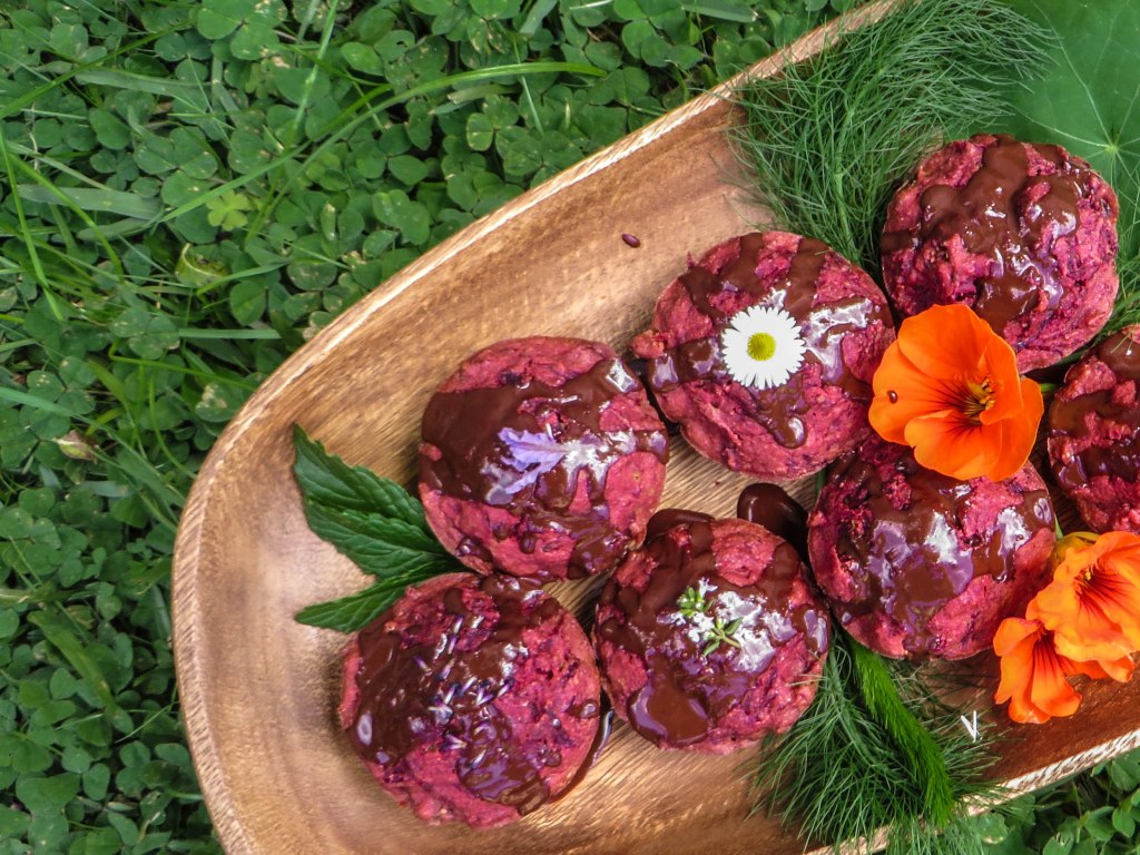 Spring Beetroot Muffins