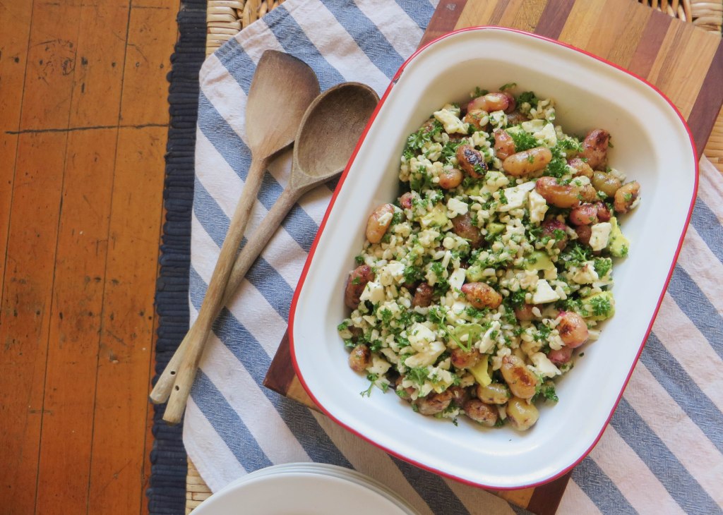 Roasted Yam (Oca) and Feta&nbsp;Salad